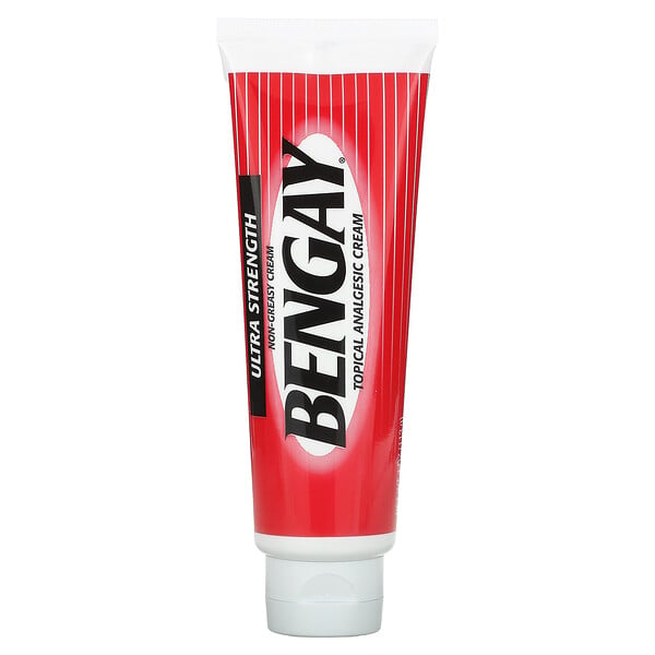 Bengay, 外用鎮痛霜，效力強，4盎司（113克）
