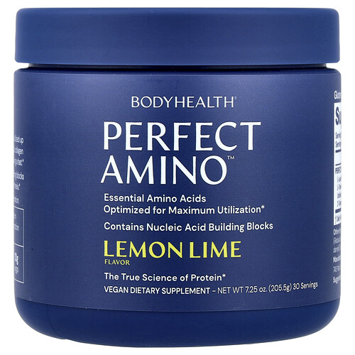 Bodyhealth Perfect Amino™, Lemon Lime, 7.25 oz (205.5 g)