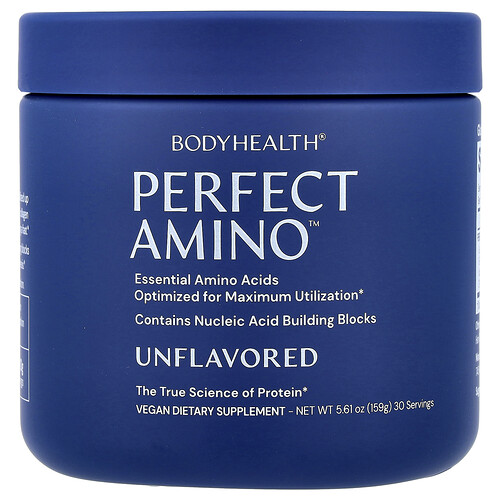 Bodyhealth Perfect Amino™, Unflavored, 5.61 oz (159 g)