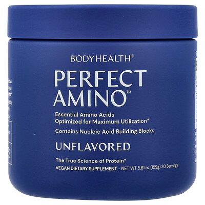 Product Image for BodyHealth, Perfect Amino , Unflavored, 5.61 oz (159 g)