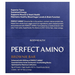 Perfect Amino®, батончики, брауні, 12 батончиків по 44 г