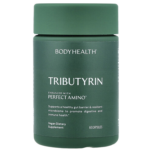 BodyHealth, Tributyrin, 60 Capsules