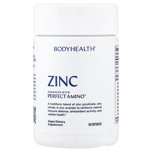 Bodyhealth Zinc, 30 Capsules