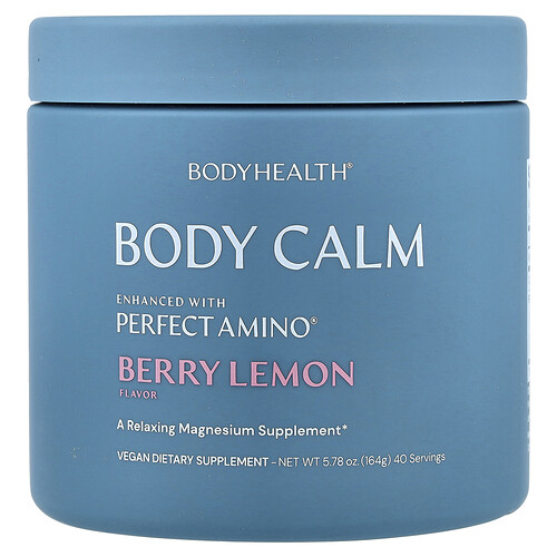 BodyHealth, Body Calm, Bayas y limón, 164 g (5,78 oz)