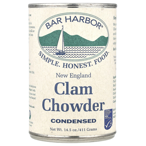 Bar Harbor New England Clam Chowder, Condensed, 14.5 oz (411 g)
