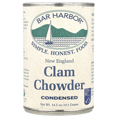 Product Image for Bar Harbor, New England Clam Chowder, Condensed, 14.5 oz (411 g)