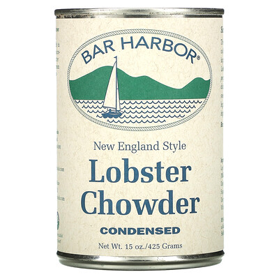 

Bar Harbor New England Style Condensed Lobster Chowder, 15 oz (425 g)