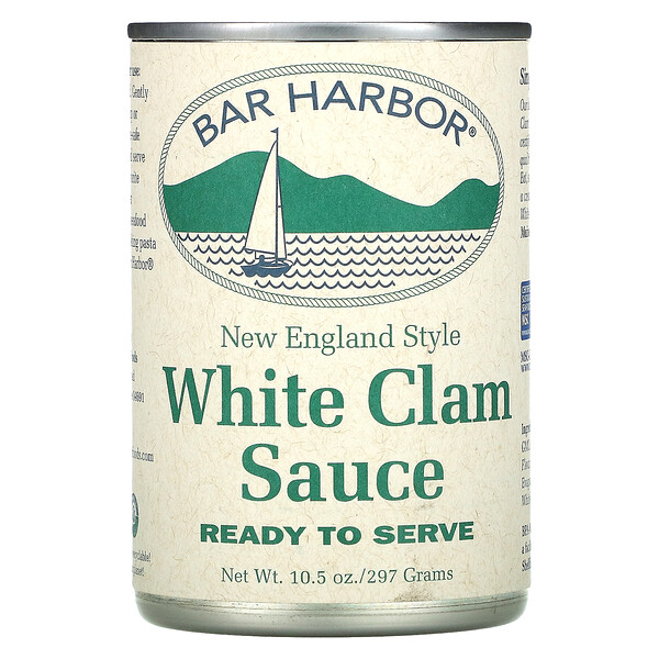 Bar Harbor‏, New England Style White Clam Sauce, 10.5 oz (297 g)
