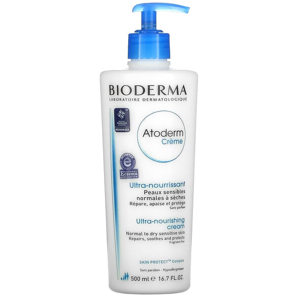 Bioderma, Atoderm, Ultra-Nourishing Cream, 16.7 fl oz (500 ml)