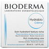 Bioderma, Hydrabio, крем для насыщенного увлажнения, 50 мл (1,67 жидк. Унции)