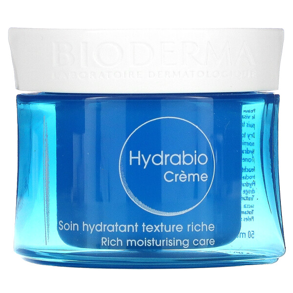 Bioderma, Hydrabio, Rich Moisturising Care Cream, 1.67 fl oz (50 ml)