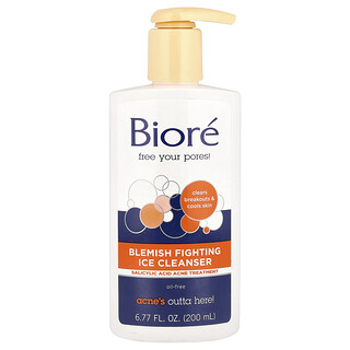 Biore, Kühlendes Anti-Pickel-Waschgel, 200 ml