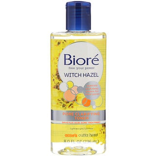Biore, Pore Clarifying Toner, Witch Hazel, 8 fl oz (236 ml)