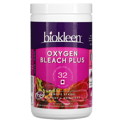 

Biokleen Oxygen Bleach Plus 32 oz (907 g)