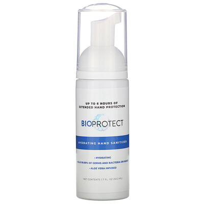 BioProtect Hydrating Hand Sanitizer, Alcohol Free, 1.7 fl oz (50.2 ml)