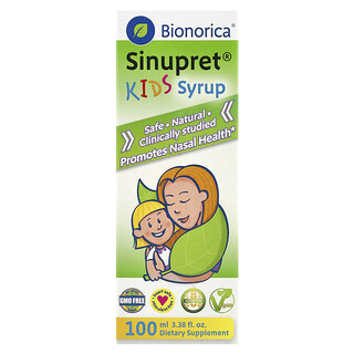 Bionorica, Sinupret®（シヌプレット）子ども用シロップ、100ml（3.38液量オンス）