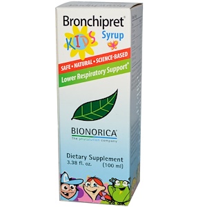 Bionorica, Bronchipret Сироп для Детей 3.38 жидких унции (100 мл)