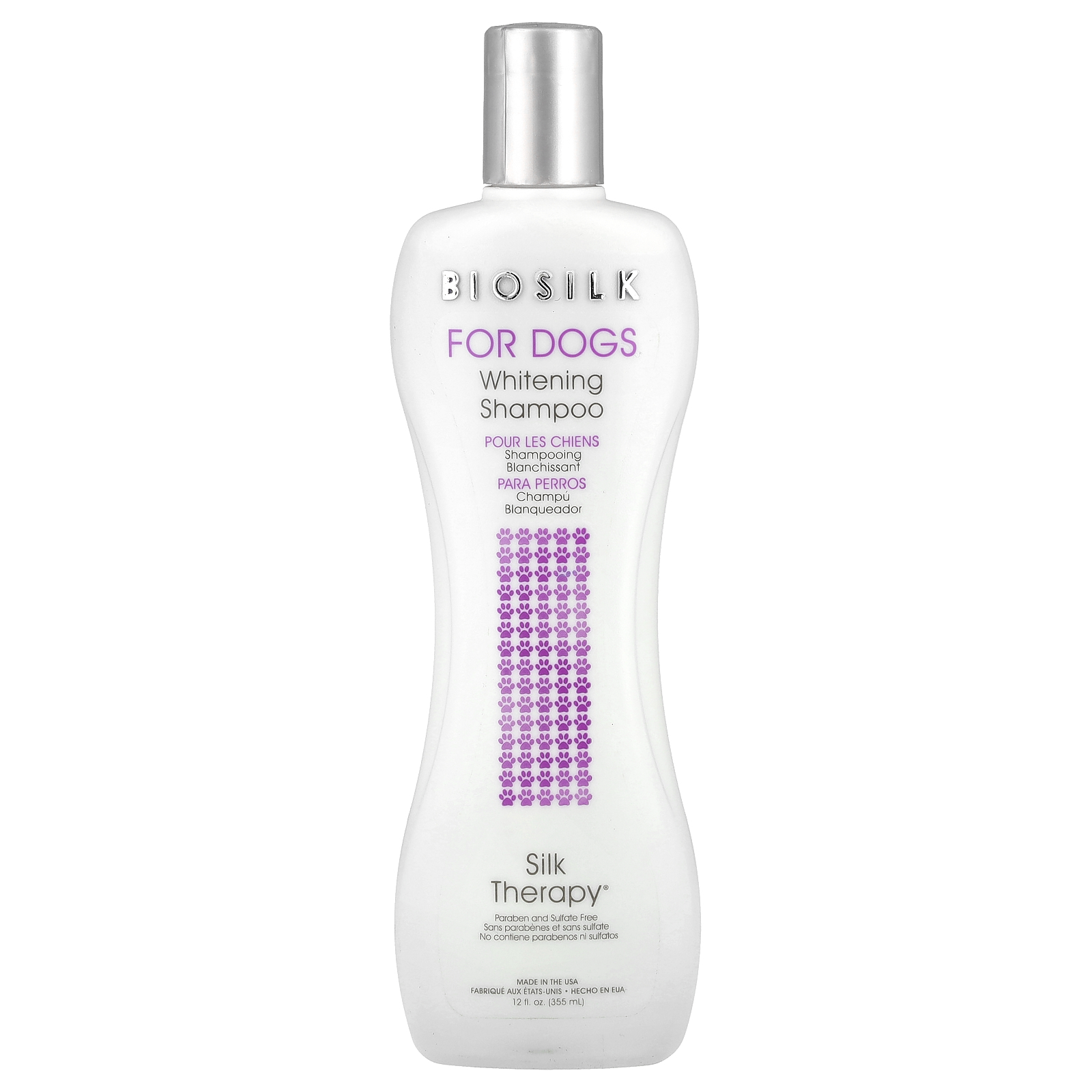 Silk Therapy®, Whitening Shampoo, For Dogs, 12 fl oz (355 ml)