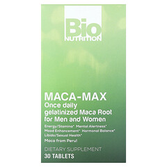 Maca-Max, для чоловіків і жінок, 1000 мг, 30 таблеток