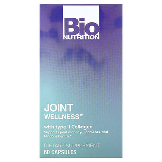 Bio Nutrition, Kesejahteraan Bersama dengan Kolagen Jenis II, 60 Kapsul