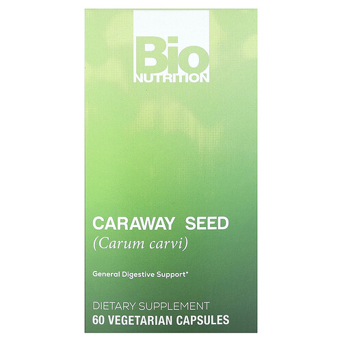 Bio Nutrition, Caraway Seed, 500 mg , 60 Vegetarian Capsules