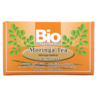 Bio Nutrition, شاي مورنغا، 30 كيس شاي، 2.1 أوقية (58.8 غم)
