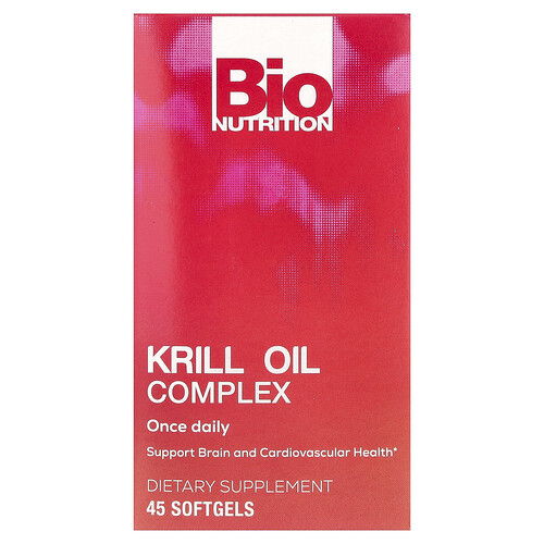 Bio Nutrition, Krill-Öl-Komplex, 45 Weichkapseln (500 mg pro Weichkapsel)