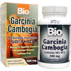 Отзывы о Байо Нутришн, Garcinia Cambogia, 500 mg, 60 Veggie Caps