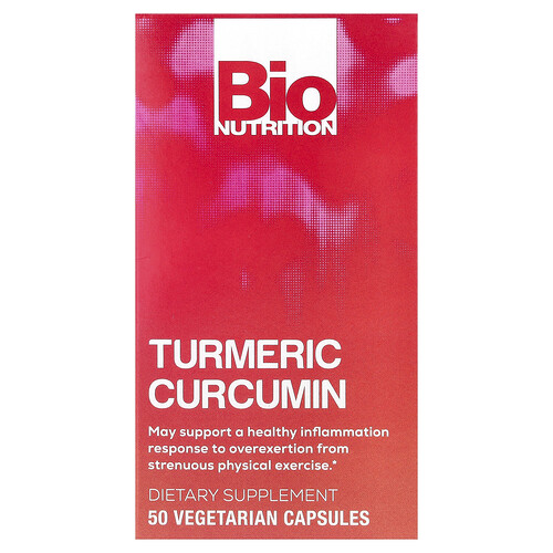 Bio Nutrition, Kurkuma-Curcumin, 50 vegetarische Kapseln