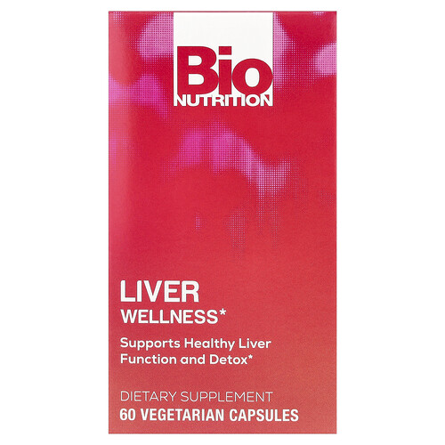 Bio Nutrition, Leber-Wellness, 60 vegetarische Kapseln
