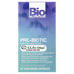 Pre-Biotic, 60 вегетаріанських капсул (700 мг на капсулу)