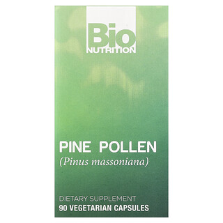 Bio Nutrition, Pine Pollen, 90 Vegetarian Capsules (500 mg per Capsule)