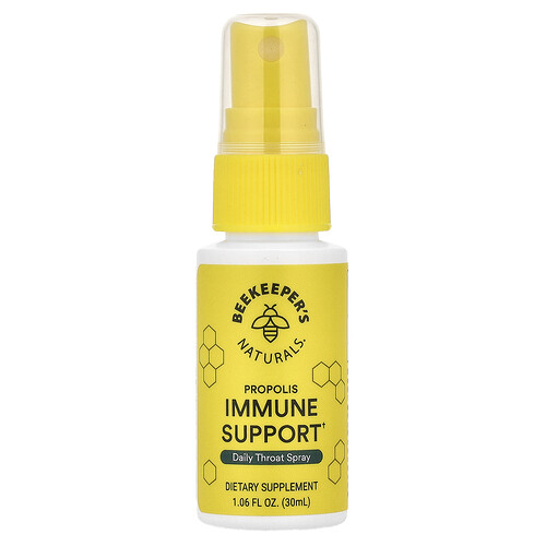 Beekeeper's Naturals, Propolis Immune Support, Propolis-Immununterstützung, tägliches Rachenspray, 30 ml (1,06 fl. oz.)