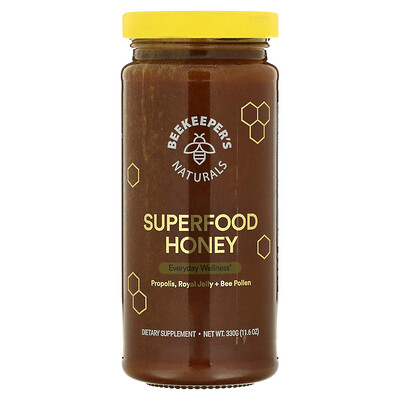 

Beekeeper's Naturals B. Powered мед из суперфудов 330 г (11 6 унции)