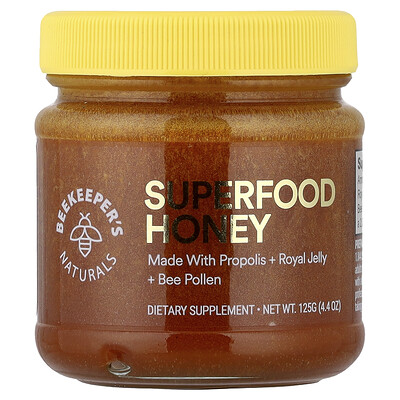 Product Image for Beekeeper's Naturals, Superfood Honey, 4.4 oz (125 g)