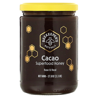 

Beekeeper's Naturals Superfood Honey какао 500 г (17 6 унции)