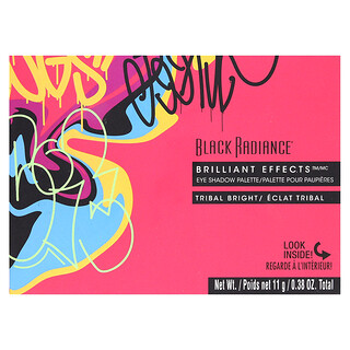 Black Radiance, Brilliant Effects 眼影盘，Tribal Bright，0.38 盎司（11 克）
