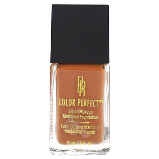 Black Radiance, Color Perfect（カラーパーフェクト）、リキッド メイクアップ マティファイング ファンデーション、8414 ブラウニー、30ml（1液量オンス）
