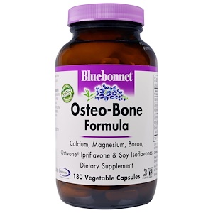 Bluebonnet Nutrition, Остео-костная формула, 180 капсул в растительной оболочке