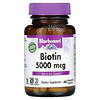 Биотин, 5000 мкг, 60 растительных капсул