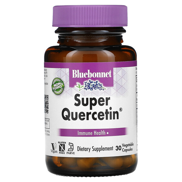 Bluebonnet Nutrition‏, Super Quercetin, Immune Health, 30 Vegetable Capsules
