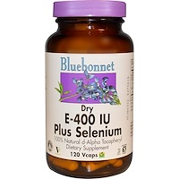E-400 IU, плюс селен 120 овощных капсул - изображение