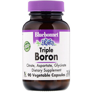 Отзывы о Блубоннэт Нутришен, Triple Boron, 90 Vegetable Capsules