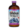 Bluebonnet Nutrition, Liquid Calcium Magnesium Citrate Plus Vitamin D3, Blueberry, 16 fl oz (472 ml)