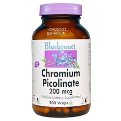 Chromium Picolinate, 200 mcg, 200 Vcaps