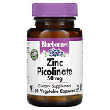 Bluebonnet Nutrition, ピコリン酸亜鉛、50mg、ベジカプセル100粒 - iHerb