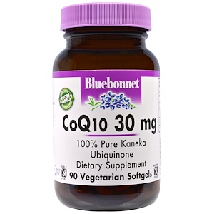 Блубоннэт Нутришен, CoQ10, 30 mg, 90 Veggie Softgels отзывы