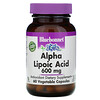 Bluebonnet Nutrition, Альфа-липоевая кислота, 600 мг, 60 растительных капсул