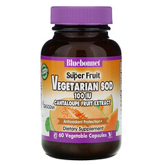 Cantaloupe, Melon Fruit Extract, 100 IU, 60 Vcaps