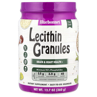 Bluebonnet Nutrition, Lecitina en gránulos, Sin sabor, 360 g (12,7 oz)
